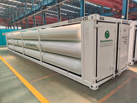 40-футовый контейнер Jumbo Tubes 9Tubes